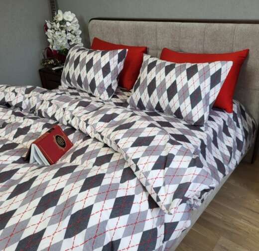 Ромб сірий, Turkish flannel