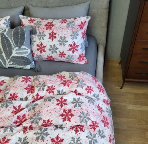 Сніжинка сіра/сіра гавань, Turkish flannel